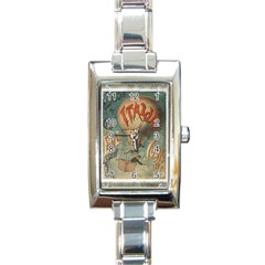 Vintage 1181673 1280 Rectangle Italian Charm Watch by vintage2030