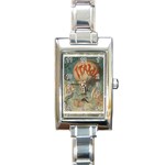 Vintage 1181673 1280 Rectangle Italian Charm Watch Front