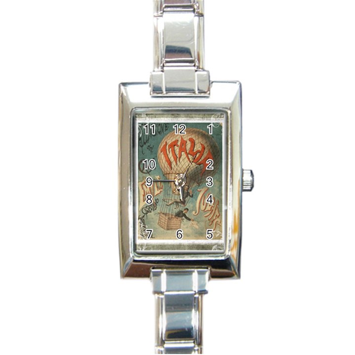 Vintage 1181673 1280 Rectangle Italian Charm Watch