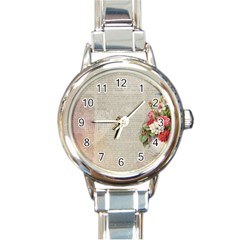 Background 1227577 1280 Round Italian Charm Watch by vintage2030