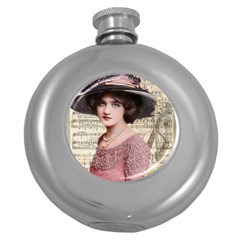 Vintage 1167768 1920 Round Hip Flask (5 Oz) by vintage2030