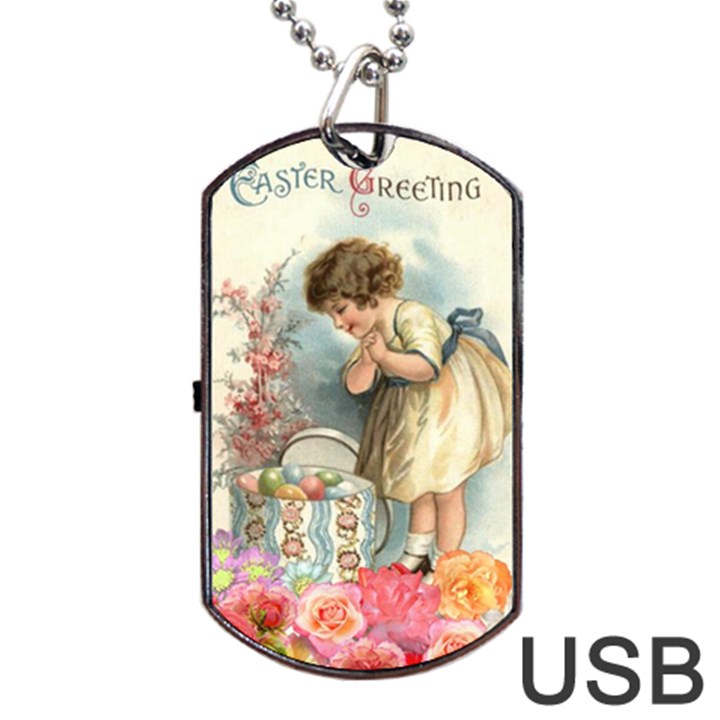 Easter 1225815 1280 Dog Tag USB Flash (One Side)