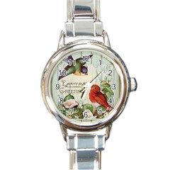 Easter 1225824 1280 Round Italian Charm Watch by vintage2030