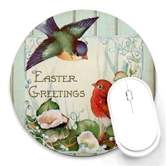 Easter 1225824 1280 Round Mousepads by vintage2030