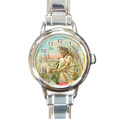 Easter 1225814 1280 Round Italian Charm Watch by vintage2030