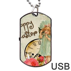 Easter 1225805 1280 Dog Tag Usb Flash (one Side) by vintage2030