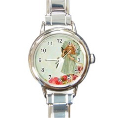 Vintage 1225887 1920 Round Italian Charm Watch by vintage2030