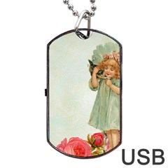 Vintage 1225887 1920 Dog Tag Usb Flash (one Side) by vintage2030