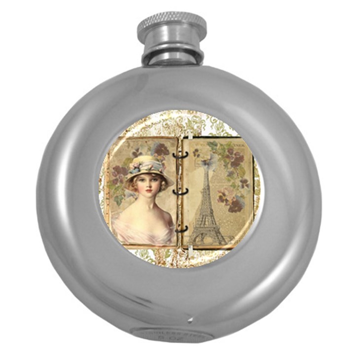 Paris 1122617 1920 Round Hip Flask (5 oz)