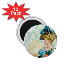 Lady 1112776 1920 1 75  Magnets (10 Pack)  by vintage2030