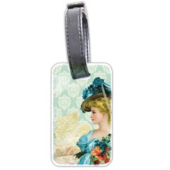 Lady 1112776 1920 Luggage Tags (two Sides) by vintage2030