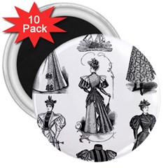 Vintage 1064131 1920 3  Magnets (10 Pack)  by vintage2030