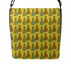 Pears Yellow Flap Closure Messenger Bag (l) by snowwhitegirl