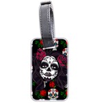 Mexican Skull Lady Luggage Tags (Two Sides) Front