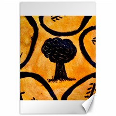 Ceramic Tree Smudge Canvas 20  X 30  by DeneWestUK