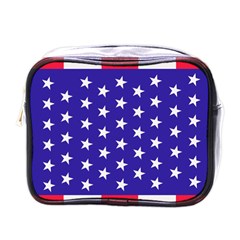 Day Independence July Background Mini Toiletries Bag (one Side) by Simbadda