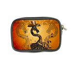 Funny Steampunk Giraffe With Hat Coin Purse Back