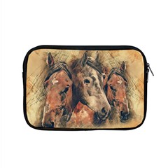 Head Horse Animal Vintage Apple Macbook Pro 15  Zipper Case by Simbadda