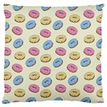 Donuts pattern Large Cushion Case (One Side) Front