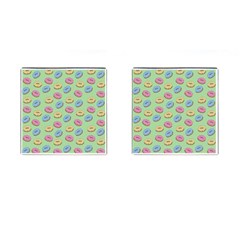 Donuts Pattern Cufflinks (square) by Valentinaart