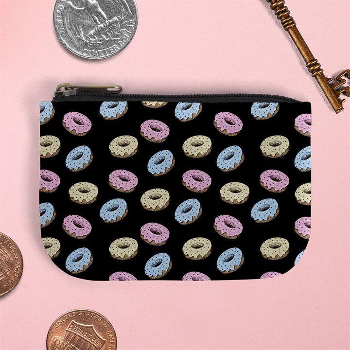 Donuts pattern Mini Coin Purse