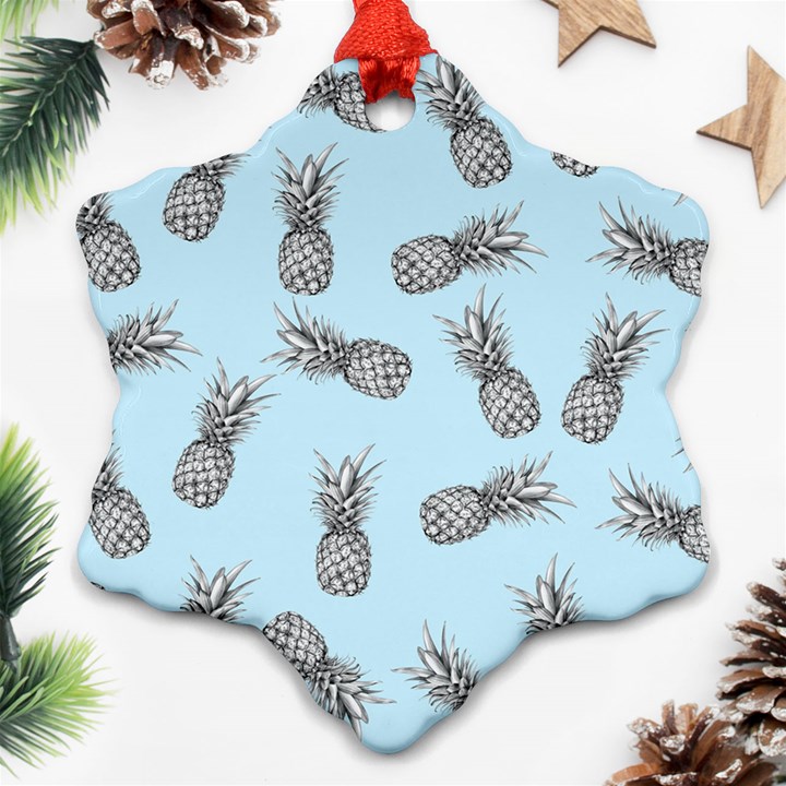 Pineapple pattern Ornament (Snowflake)