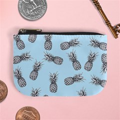 Pineapple Pattern Mini Coin Purse by Valentinaart