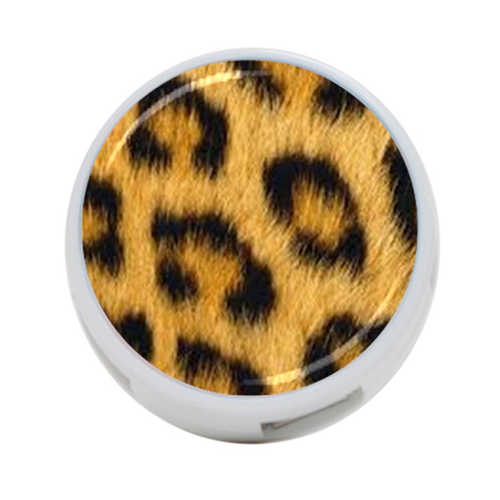 Leopard print 4-Port USB Hub (One Side)