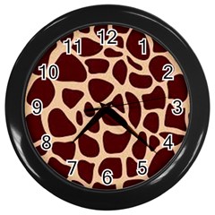 Gulf Lrint Wall Clock (black) by NSGLOBALDESIGNS2