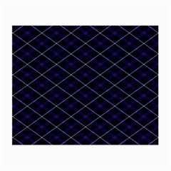 Blue Plaid  Small Glasses Cloth by dressshop