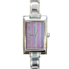 Broken Tv Screen Rectangle Italian Charm Watch by dressshop