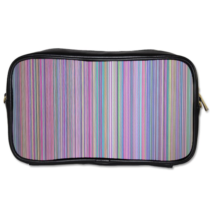 Broken TV Screen Toiletries Bag (Two Sides)