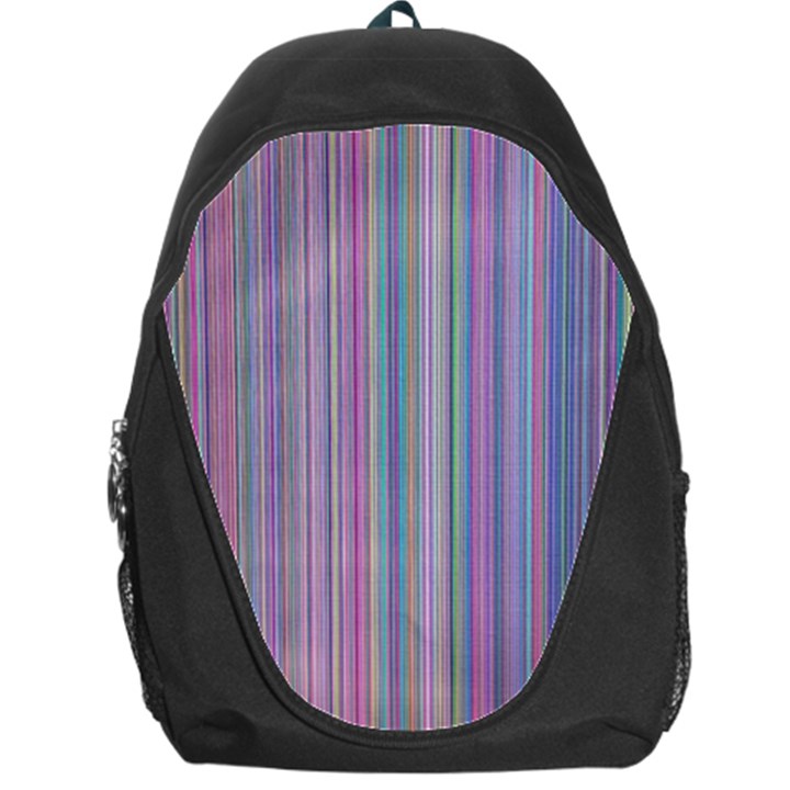 Broken TV Screen Backpack Bag