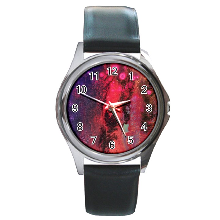 Desert Dreaming Round Metal Watch