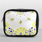 Faded Yellow Bandana Mini Toiletries Bag (One Side) Front