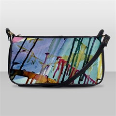 Chaos In Colour  Shoulder Clutch Bag by ArtByAng