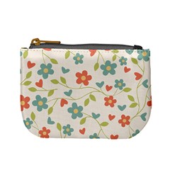 Flowers Pattern Mini Coin Purse by Hansue