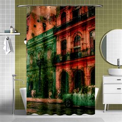 Havana Cuba Architecture Capital Shower Curtain 48  X 72  (small)  by Nexatart