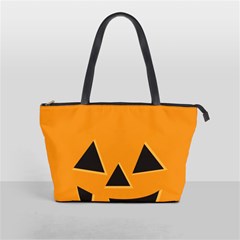 Pumpkin Classic Shoulder Handbag by PhotoThisxyz