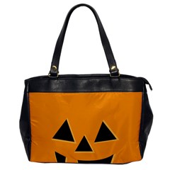 Pumpkin Oversize Office Handbag by PhotoThisxyz