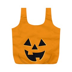 Pumpkinsmaller Full Print Recycle Bag (m) by PhotoThisxyz