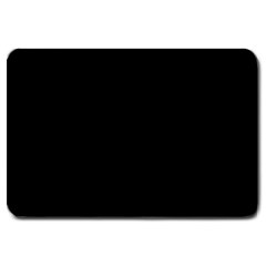 Define Black Large Doormat  by TRENDYcouture