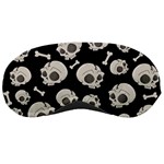 Halloween skull pattern Sleeping Masks Front