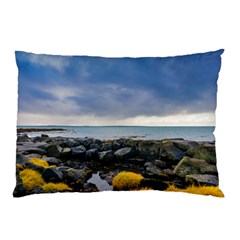 Iceland Nature Mountains Landscape Pillow Case (two Sides) by Sapixe