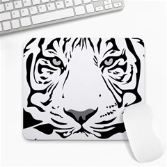 Tiger Black Ans White Large Mousepads by alllovelyideas