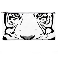 Tiger Black Ans White Pencil Cases by alllovelyideas