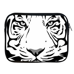 Tiger Black Ans White Apple Ipad 2/3/4 Zipper Cases by alllovelyideas