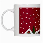 Winter idyll White Mugs Left