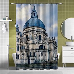 Santa Maria Della Salute Church, Venice, Italy Shower Curtain 48  X 72  (small)  by dflcprintsclothing