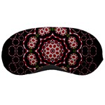 Fantasy Flowers Ornate And Polka Dots Landscape Sleeping Masks Front